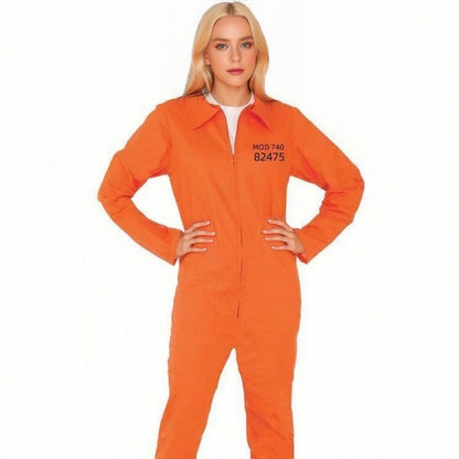 Halloween cosplay prisoner costume