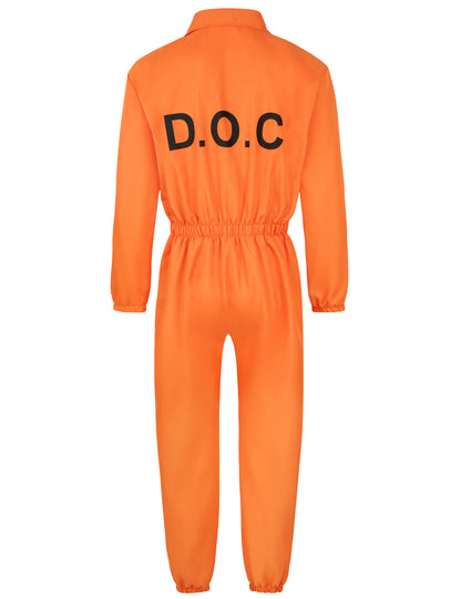 Halloween cosplay prisoner costume